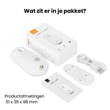 UV-C Toiletlamp met Bewegingssensor | Automatische Sterilisatie & Nachtlicht